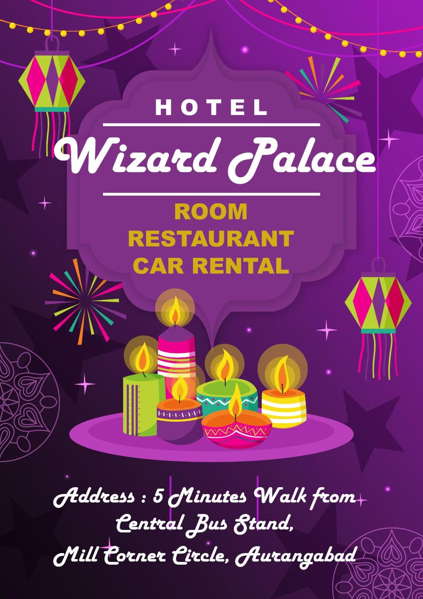 אאורנגבד U2 Hotel Wizard Palace מראה חיצוני תמונה